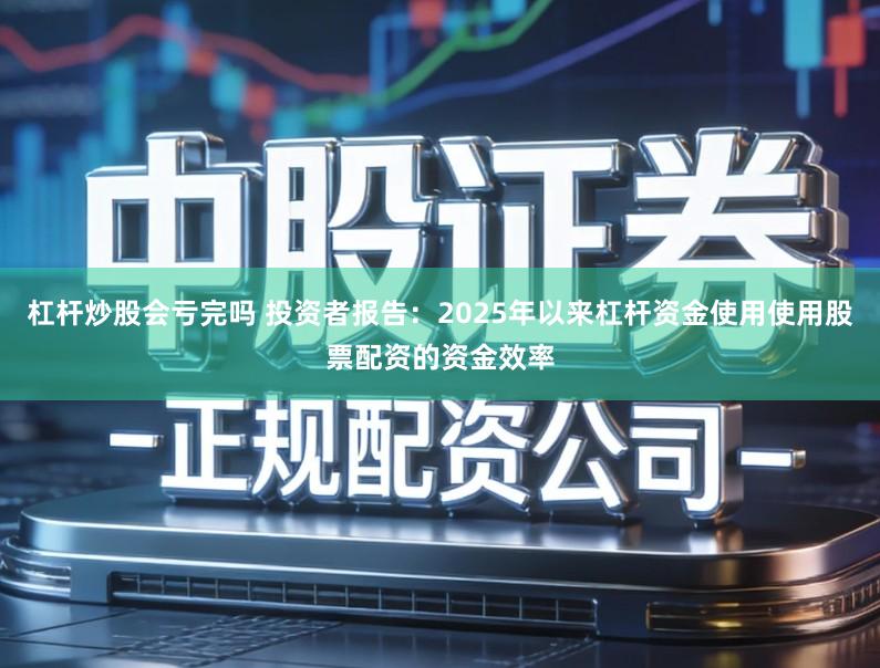 杠杆炒股会亏完吗 投资者报告:2025年以来杠杆资金使用使用股票配资的资金效率