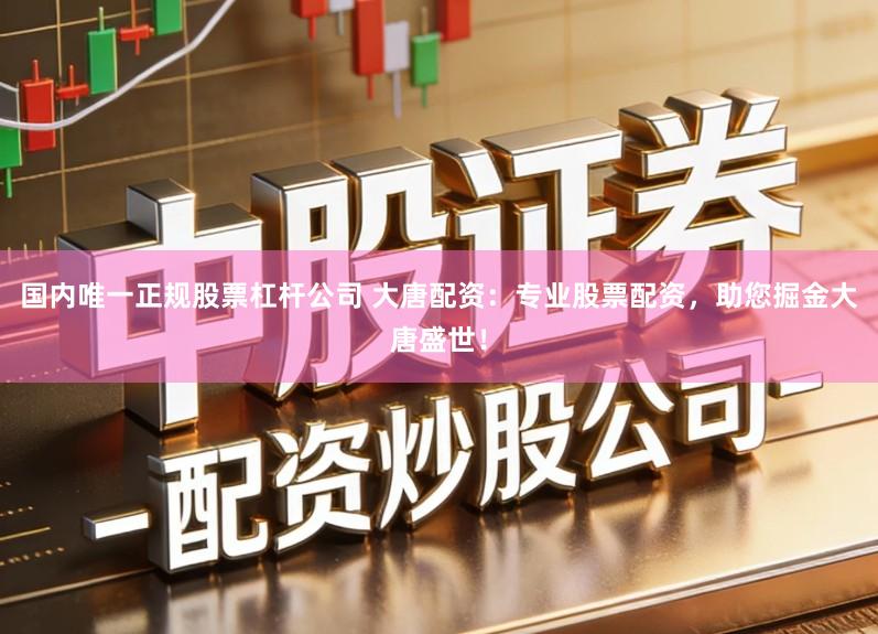 国内唯一正规股票杠杆公司 大唐配资：专业股票配资，助您掘金大唐盛世！