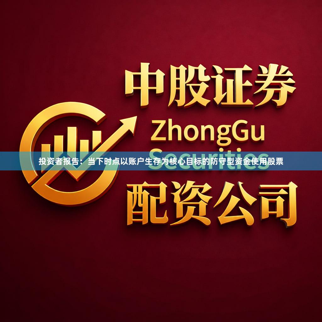 投资者报告：当下时点以账户生存为核心目标的防守型资金使用股票