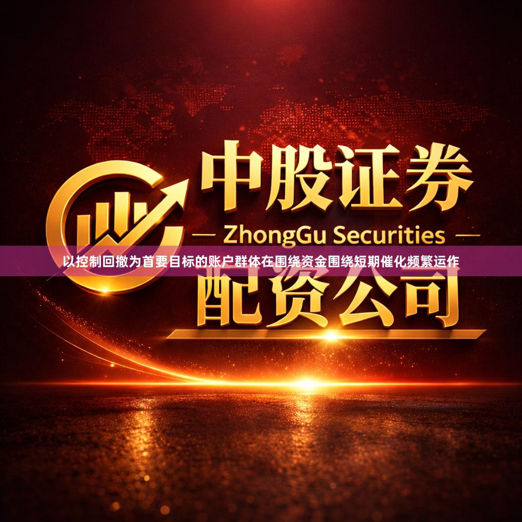以控制回撤为首要目标的账户群体在围绕资金围绕短期催化频繁运作