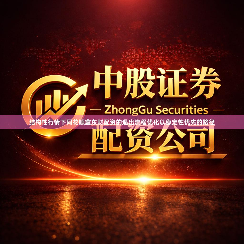 结构性行情下同花顺鑫东财配资的退出流程优化以稳定性优先的路径